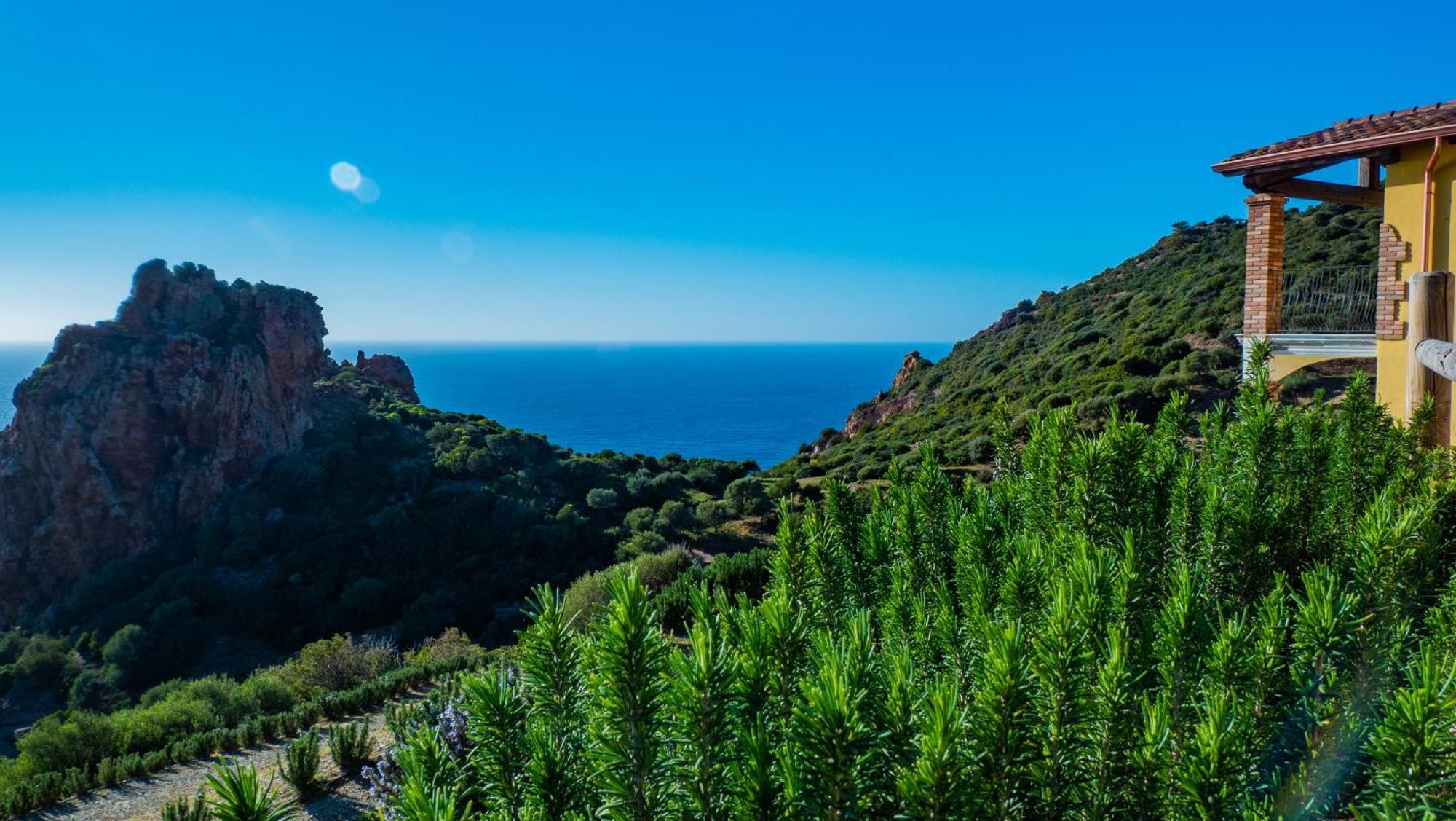 Il Sogno Tanca Piras Villa Nebida Exteriör bild